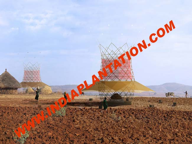 Bamboo Tower for water